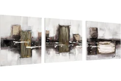 Acryl Gemälde 'Bronzezeit' 120x40cm