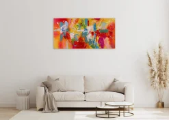 Acrylgemälde 'Colourful Life' 120x60cm | Limitierte, handsignierte Edition