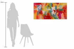 Acrylgemälde 'Colourful Life' 120x60cm | Limitierte, handsignierte Edition