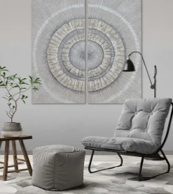 Acryl Gemälde 'Himmelstor' 120x120cm