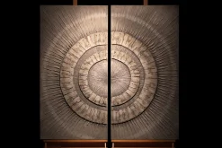 Acryl Gemälde 'Himmelstor' 120x120cm