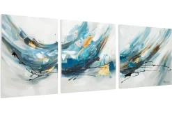 Acryl Gemälde 'Singendes Wasser' 150x50cm