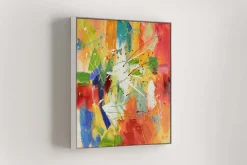 Acrylgemälde 'Through the Rainbow' 80x80cm | Limitierte, handsignierte Edition