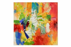 Acrylgemälde 'Through the Rainbow' 80x80cm | Limitierte, handsignierte Edition