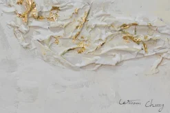 Acryl Gemälde 'Verhüllende Details' 90x40cm