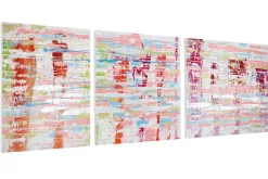 Acryl Gemälde 'Welt in Rosa' 150x50cm