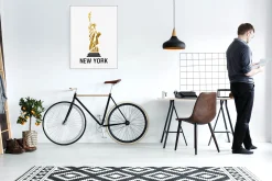 Acryl Wandbild 3D 'Gate to New York' 60x80cm