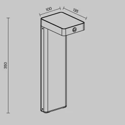 Außenlampe 'Nordis 1'