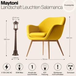 Außenlampe 'Salamanca 2'