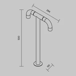 Außenlampe 'Sleek 1'