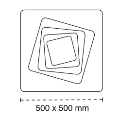 Deckenleuchte 'Ara Smart S'