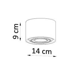 Deckenleuchte „BASIC 1“