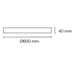 Deckenleuchte 'Bilo RD'