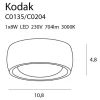 Deckenleuchte 'Kodak 2B'