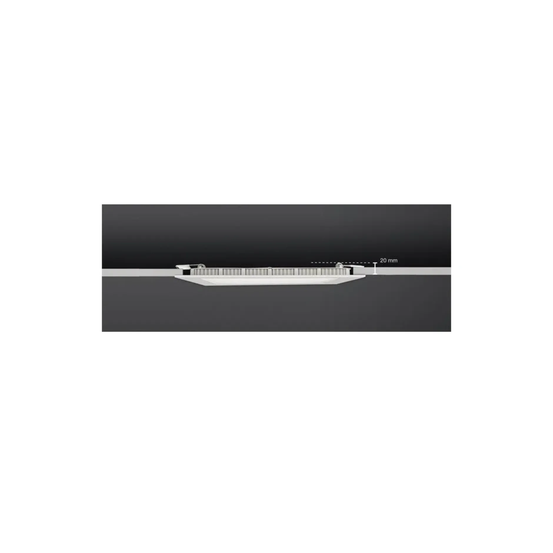 Deckenleuchte 'Novo Plus 1WH'