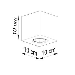 Deckenleuchte „QUAD“