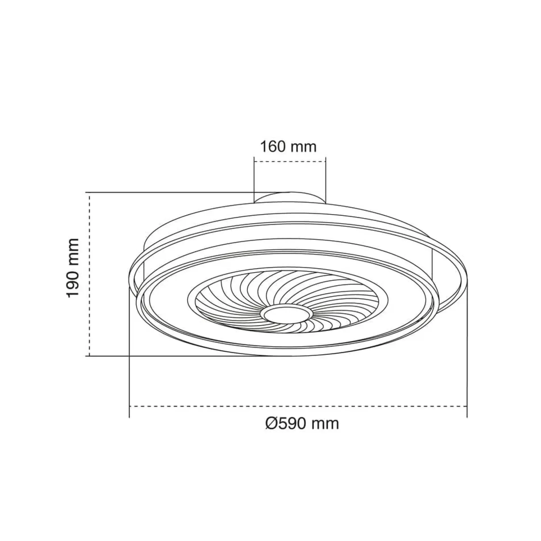 Deckenventilator 'Andrea 3CCT'