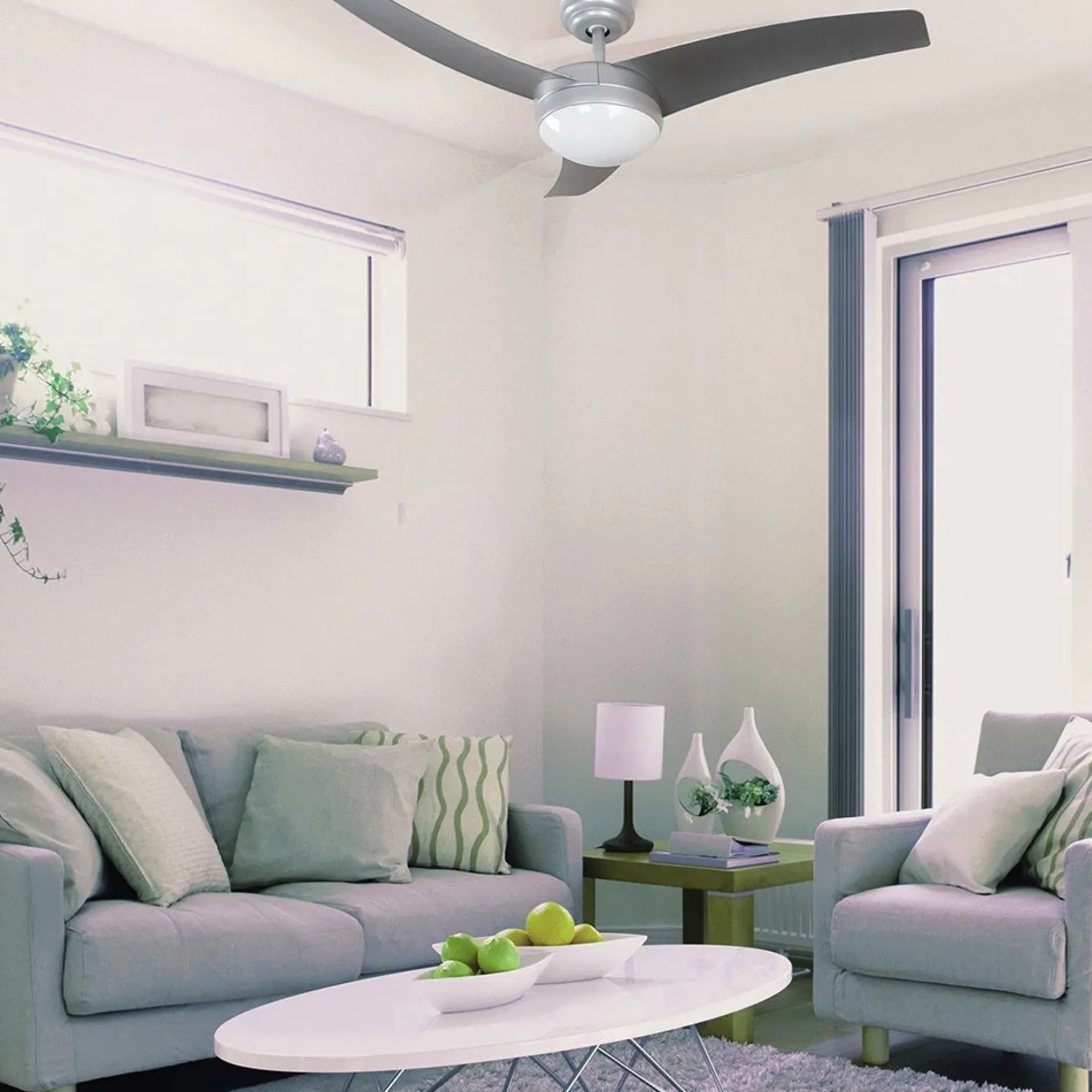 Deckenventilator 'Bloq AC'