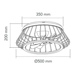 Deckenventilator 'Cobra CC1'