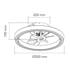 Deckenventilator 'Dinirot DC1'