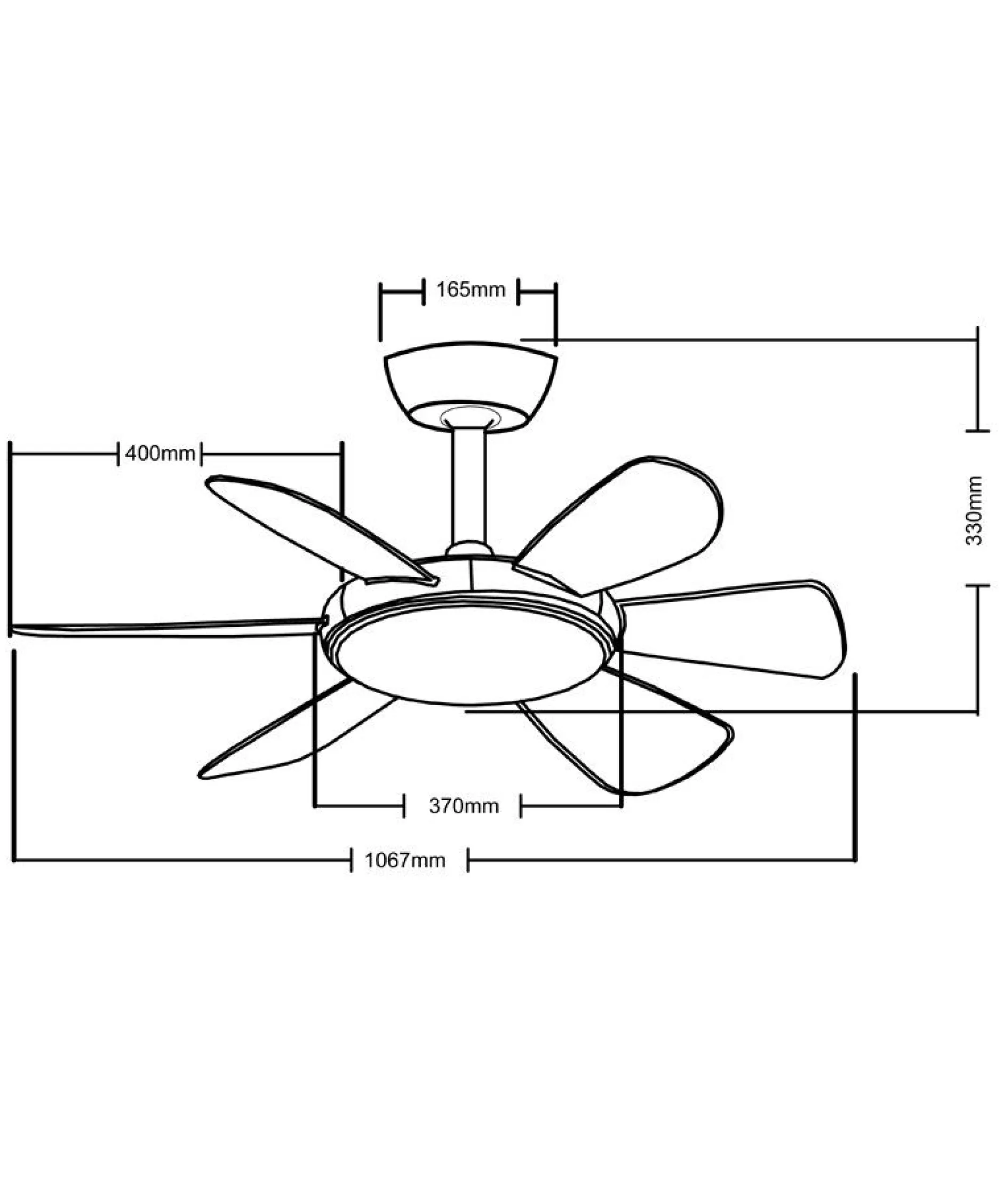 Deckenventilator 'Mode BL'