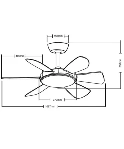 Deckenventilator 'Mode BL'