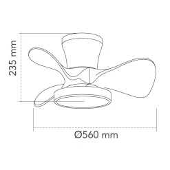Deckenventilator 'Moll MC1'