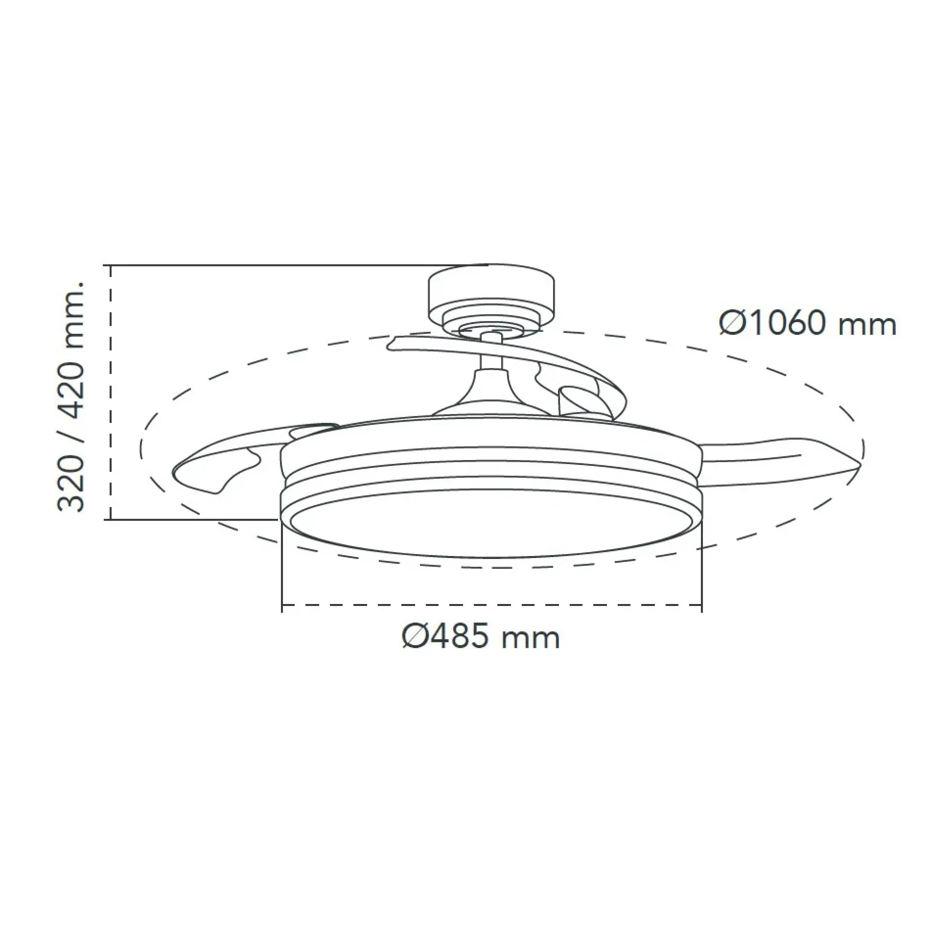 Deckenventilator 'Moss MC1'