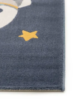 Design Kinderteppich Apollo Blau I
