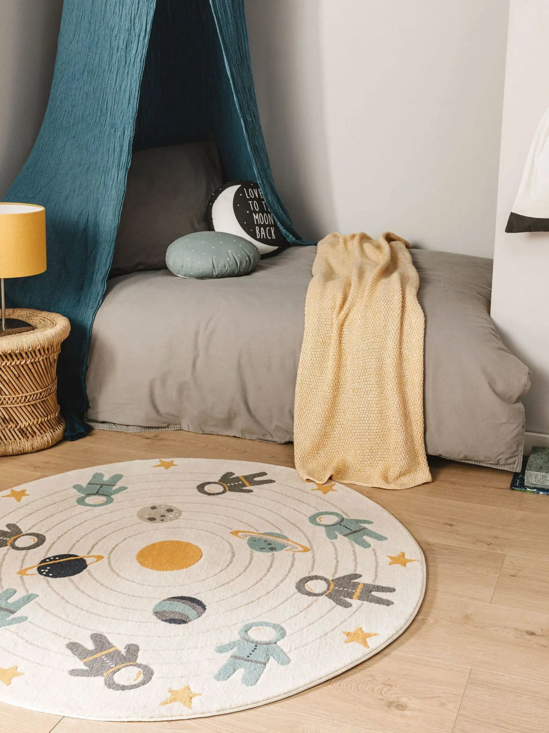 Design Kinderteppich Apollo Beige III
