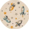 Design Kinderteppich Apollo Beige IV