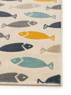 Design Kinderteppich Fabius Bunt I