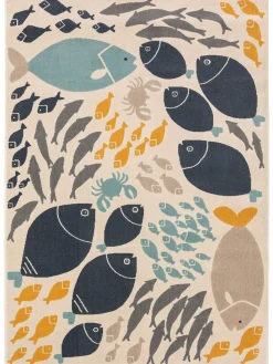 Design Kinderteppich Fabius Bunt II