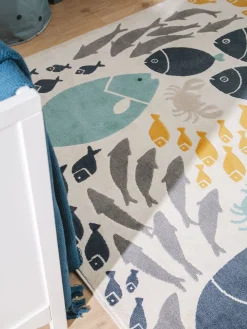 Design Kinderteppich Fabius Bunt II