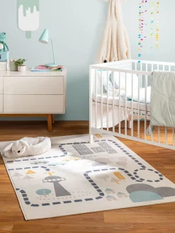 Design Kinderteppich Juno Beige V