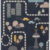 Design Kinderteppich Juno Blau II
