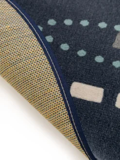 Design Kinderteppich Juno Blau III