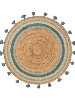 Design Kinderteppich Lovis Türkis