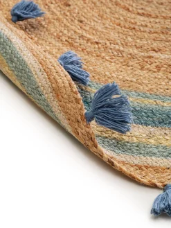 Design Kinderteppich Lovis Türkis