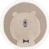 Design Kinderteppich Momo Beige III