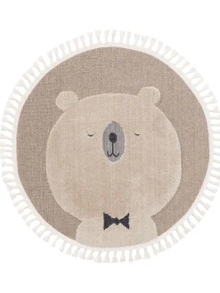 Design Kinderteppich Momo Beige III