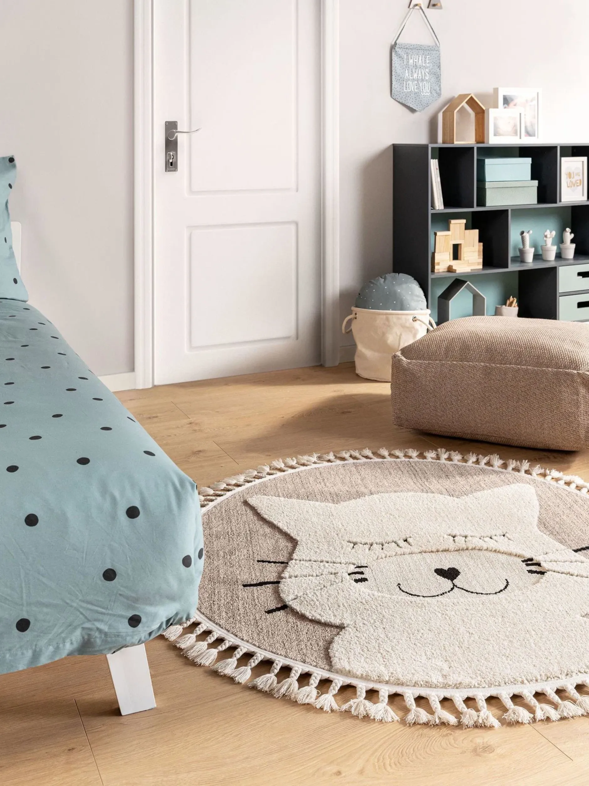 Design Kinderteppich Momo Beige XI