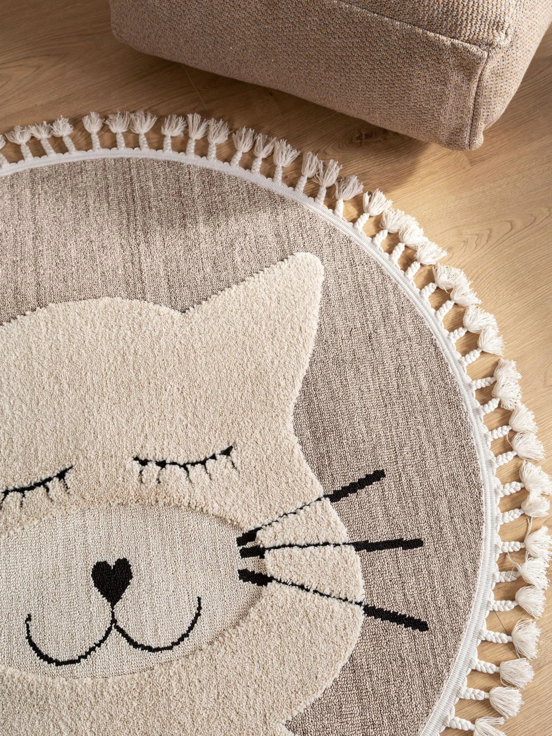Design Kinderteppich Momo Beige XI