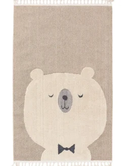 Design Kinderteppich Momo Beige I