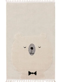 Design Kinderteppich Momo Beige II