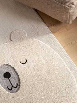 Design Kinderteppich Momo Beige II