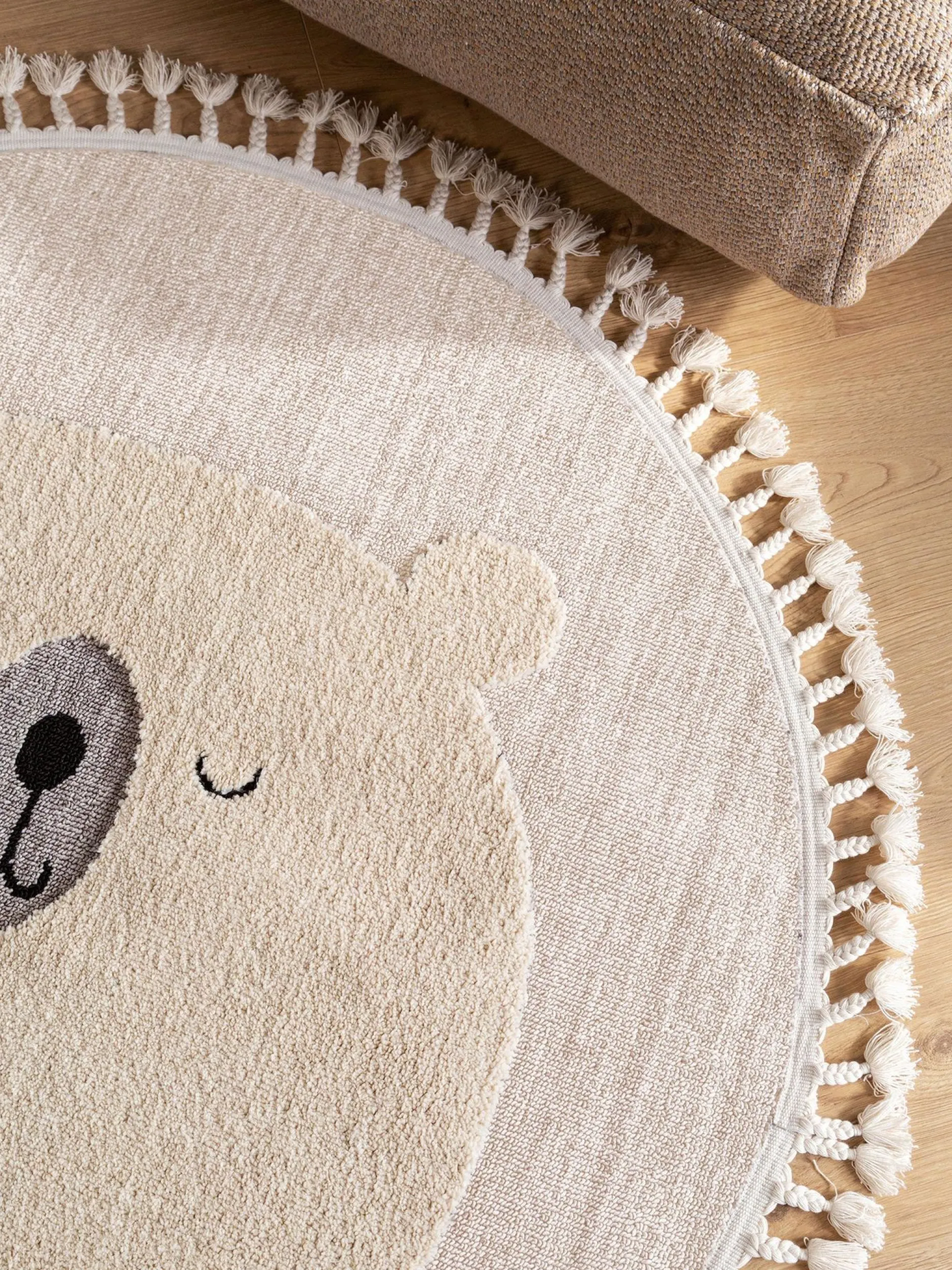 Design Kinderteppich Momo Beige IV