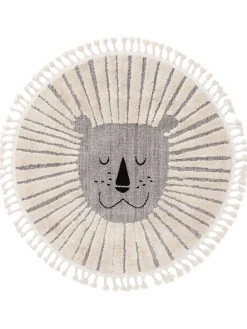 Design Kinderteppich Momo Grau IV