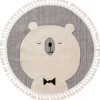 Design Kinderteppich Momo Grau I