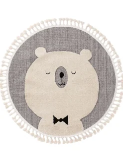 Design Kinderteppich Momo Grau I